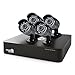 Produktbild HOMEGUARD Platinum HD CCTV Überwachungsinstallationssatz, Full HD 4X 1080p, 8 Kanäle schwarz