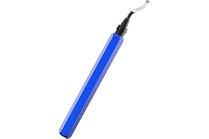 XZSOMALOY 1 Piece Hand Deburring Tool Set Metal Deburring Tool Burr Remover Tool with Metal Handl Metal Deburr Blades for Plastic Aluminium and Stainless Steel Deburring