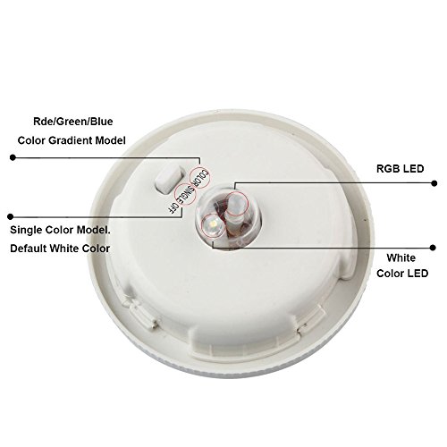 GRDE® Bunte Sphärische Mosaik Lampe, Nachtlicht, LED Lampe mit Farbwechsel, Wasserdichte Solar Leuchte, Kristallglas-Leuchte für Garten, Patio, Tabelle, Innen- Dekorationen (Silver) - 4