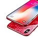 Produktbild Spiegel Telefon Shell Case + TPU + gehärtetes Glas All-Inclusive Anti-Fall-Hülle für iPhone XR/XS/XS max (Für iPhone Xs Max, Rot)