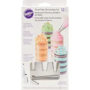 Wilton 2104-0207 12-Piece Treat Pop Decorating Set