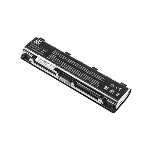 Green Cell® ULTRA Serie PA5024U-1BRS Akku für Toshiba Satellite C850 C850D C855 C870 L850 L855 L870 (Original Panasonic Zellen, 6800mAh, Schwarz) - 3