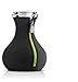 Produktbild Eva Solo 567548 Teebereiter, Glaskaraffe mit Neoprenanzug, Edelstahl, 1 Liter, Schwarz/Lime