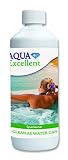 El resultado después de la agua cuidado con aqua excellent - Excelente Agua Limpia y suave.