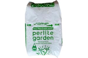 Geosism & Nature - Perlite per Piante in Vaso, Ideale per Bonsai, Cactus, Giardino, Orchidee, Orto, Piante Carnivore (50 LT, 2/6 mm)