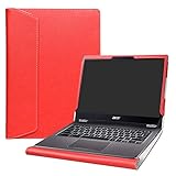 Alapmk Spécialement Conçu Protection Housses pour 13.3' Acer CHROMEBOOK Spin 13 CP713-1WN Series Portable(Pas Compatible Acer CHROMEBOOK R 13 CB5-312T),Rouge