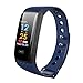 Produktbild prettygood7 ck17s Smart Band Wasserdicht Blut Druck Herzfrequenz Monitor Armband, Blau