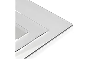 ROTULA TU MISMO Hoja de plástico acrílico transparente 3mm | Placa metacrilato sin rotular | Metacrilato varios tamaños | Plancha Metacrilato traslucido | Acabado perfecto| (A3- (297 x 420) mm)