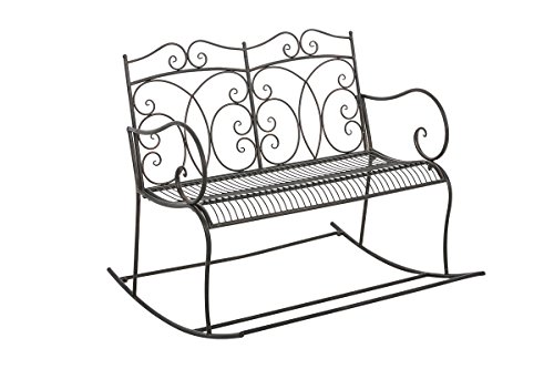 Preisvergleich Produktbild Schaukelbank CP072, Gartenbank, 107cm ~ bronze