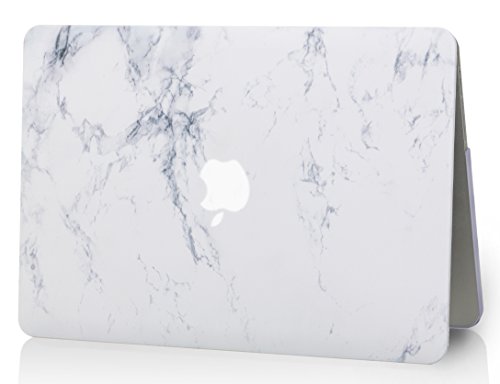 StarStruck MacBook Pro 13 H  lle 2017   2016 Touch Bar Schutzh  lle Case Cover MacBook Pro 13 3 2017   2016 Touch Bar  A1706   A1708   Marmor Wei   