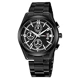Herren Edelstahl Quarz Analog Datum Armbanduhr Sport Uhren Geschenke Online Herren Uhren