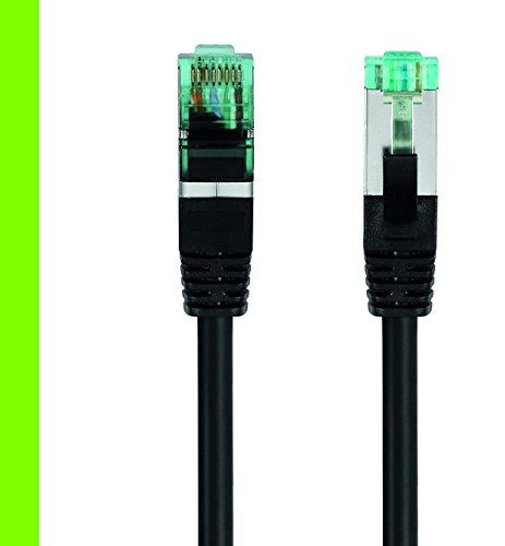 adaptare AD-67409 Cat6 Ethernet-Netzwerkkabel (FTP, CCA AWG26/7), 2,00 m, schwarz - 2
