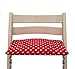 Produktbild Blausberg Baby *16 FARBEN* Sitzkissen (kleines Brett) BESCHICHTET für Stokke Tripp Trapp Hochstuhl (Rot Punkt) - 100% made in Hamburg