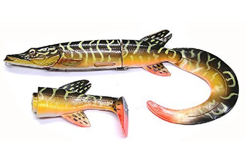 Preisvergleich Produktbild Savage Gear Hybrid-Hartschale Pike Weich Schwänze, Pike