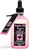 Pure Argan Oil with Frangipani Flower Absolute and Bergamot Essential Oil. 100ml. Organic. For Face, Body, Hair.