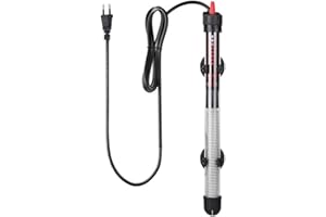 BEKASA Tige de chauffage automatique pour aquarium à température constante 100 W/200 W/300 W avec échelle de température (300 W)