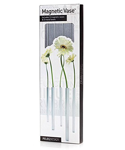 Peleg-Design PE543 Business Magnetic Vase 5er-Set silber - 4