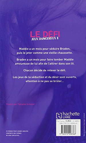 Book's Cover of Jeux dangereux - Le défi