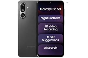 Samsung Galaxy F36 5G, Black (6GB, 128GB)