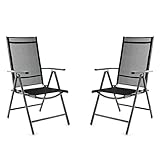 Die Stühle sind jeweils bis 110 kg belastbar, robust und leicht. Zudem sind die Materialien sehr pflegeleicht und benötigen kein spezielles Pflegemittel