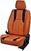 Tata Aria Orange Leatherite Car Seat Cover with steering cover Free RS.5000.00