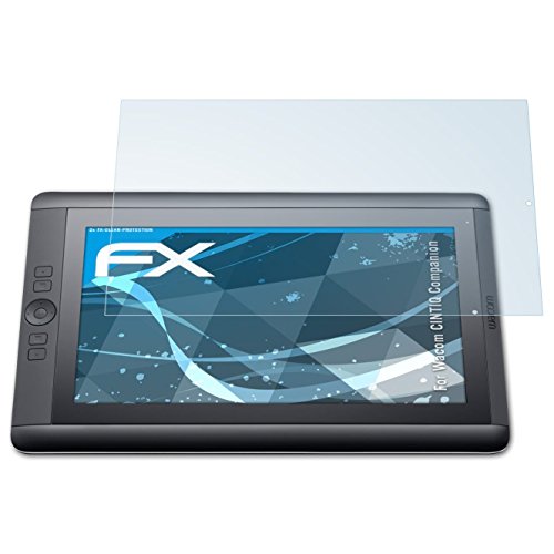Wacom CINTIQ Companion Schutzfolie - 2 x atFoliX FX-Clear kristallklare Displayschutzfolie