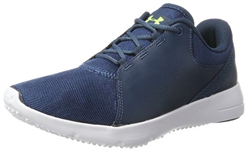 Under Armour UA W Squad, Zapatillas Deportivas Para Interior Para Mujer, Negro (true Ink), 38.5 EU