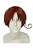 Produktbild Halloween Kostüm Hetalia North Italy Feliciano Vargas Cosplay Perücke Wig Kurze Braune Haare Zubehör