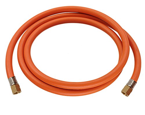Gasschlauch Druckminderer Betriebsdruck 50mbar Gasschlauch-Regler Set Länge 200 cm 1/4″ lks x 1/4″lks - 3
