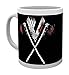 Produktbild empireposter - Vikings - Axe  - Größe (cm), ca. Ø8,5 H9,5cm - Lizenz Tassen, NEU - Beschreibung: - Fernsehserie mit historischem Hintergrund - Keramik Tasse, weiß, bedruckt, Fassungsvermögen 320 ml, offiziell lizenziert, spülmaschinen- und mikrowellenfest -
