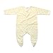 Brim Hugs & Cuddles Yellow Cotton Stripe Jump Suit For Baby Boy /Baby Girl- 3 to 12 Months RS.299.00