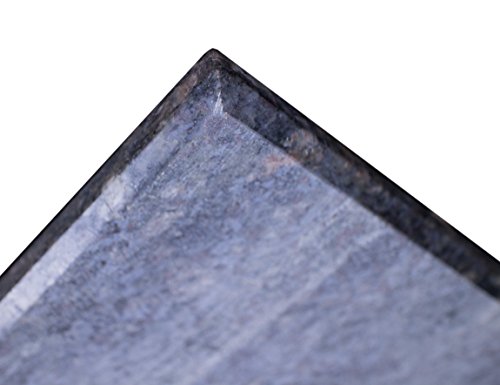 Große Arbeitsplatte Küchenplatte, Servierplatte oder Tischplatte aus poliertem Granit, Unikat Handarbeit 62 x 60 x 1,8 cm, 14KG - 5