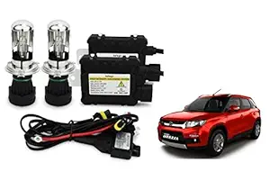 RS Enterprises Cars Maruti Suzuki Vitara Brezza H4 - HID Conversion Light Kit ( 2 HID Light , 2 Blaster , Wiring ) Vehicle HID Kit for Car Headlight