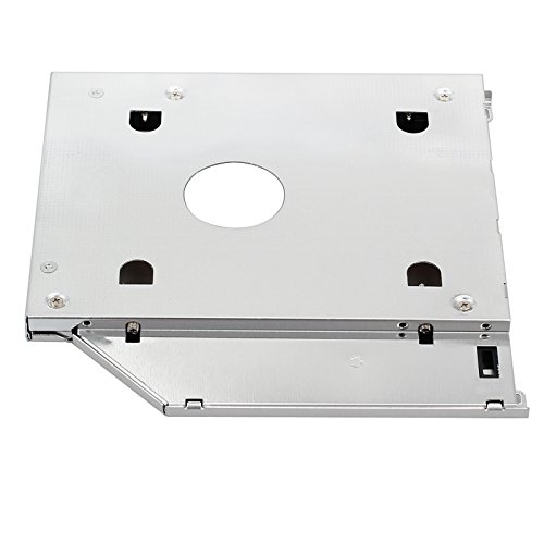 Proster Festplattenrahmen 2.5″SATA SSD HDD Caddy Laufwerkschacht für Apple MacBook Pro Unibody 13 15 17 SuperDrive DVD Laufwerk - 7