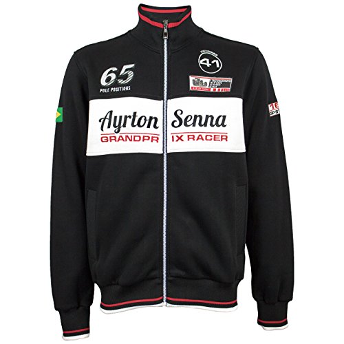 MBA-SPORT Ayrton Senna Sudadera Grand Prix Racer - L