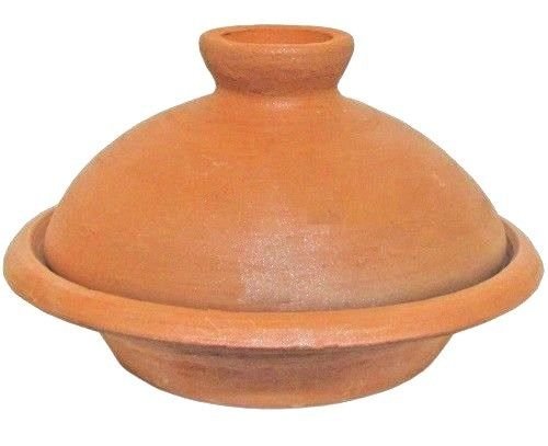 Marokkanische Tajine zum Kochen unglasiert Ø 36 cm f. 4-5-6 Personen Tajines Tagine