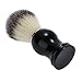 Anself Nylon Shaving Brush Men's Mustache Brush Safety Barber Razor Brush Black Handle Male Shaving Beard Cleaning Tool