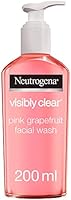 Neutrogena Face Wash, Visibly Clear, Pink Grapefruit, 200ml