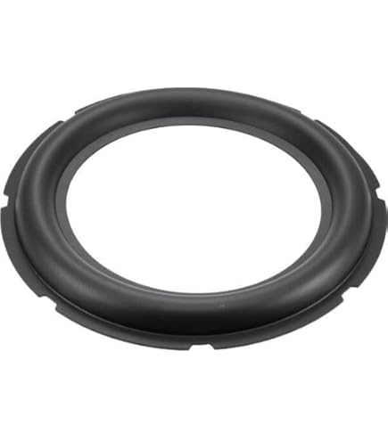 Recambo 10 Inch / 260 Mm Rubber Speaker Ring Surround Ring Replacement Part For Speaker Repair - 1 Piece
