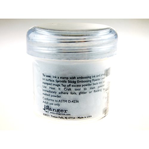 Ranger EPJ35275 Sticky Embossing-Puder, Synthetic Material, weiß, 4.4 x 4.4 x 4.4 cm - 2