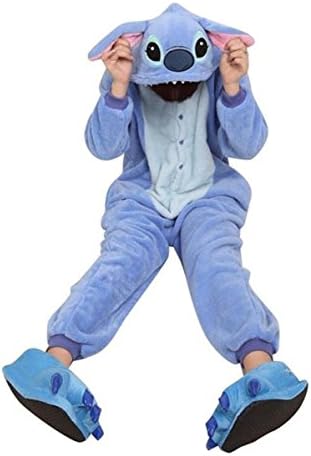 Triline Cosplay Halloween Romper HOT Disney Stitch Costume party Pajamas Unisex costume Kigurumi Pajamas Sleepwear stitch / M