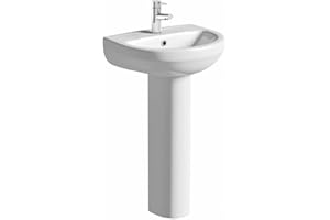VICTORIAPLUM.COM Orchard Eden 1 tap Hole Full Pedestal Basin 500mm