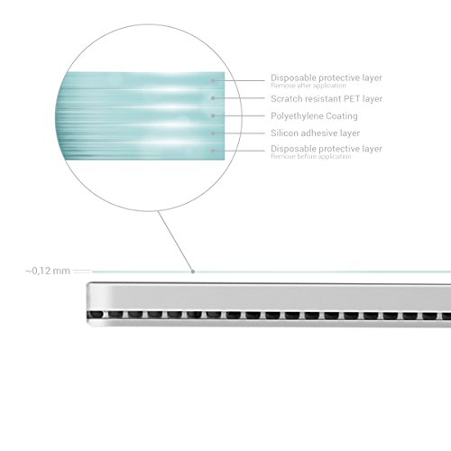 2x kwmobile Folie matt für Microsoft Surface Book Displayschutzfolie – Schutzfolie Anti-Fingerabdruck Displayschutz Displayfolie entspiegelt - 3