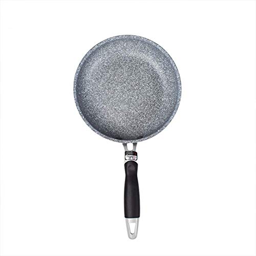 HYYDP Pot Base de induction hybride antiadhésive de revêtement de poêle en pierre de base hybride de revêtement d'enduit sain de granit haute performance sèche dure portante dure aucune huile nécessai