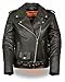 Produktbild Milwaukee Leather Ladies Classic Side Lace Motorcycle Jacket w/ Zip Out Liner (Large)