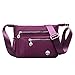 Produktbild Neue Umhängetasche Mode Elegante Schulter Diagonale Tasche wasserdichte Nylon Umhängetasche mit großer Kapazität lila