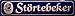 Produktbild Störtebeker Straßenschild Blechschild Metal Tin Street Sign 10 x 46 cm