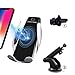 Price comparison product image Wireless Car Charger Mount,Automatic Clamping 7.5W/10W Qi Fast Car Charging Phone Holder Air Vent Dashboard Windshield For iPhone Xs/Xs Max/XR/X/ 8/8 Plus,Samsung Galaxy S10/S10+/S9 /S9+/S8
