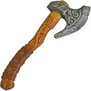uneeke shape Axe Toy turgut Weapon for Boys Cosplay Kids artugrul Costume & Fancy Dress Halloween Toy 11 inch