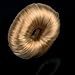 SODIAL(R) Blonde Hairdressing Hair Donut Ring Bun Shaper Styler